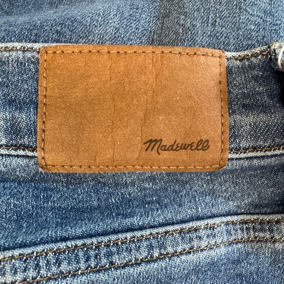 MADEWELL women's size 27 The Perfect Vintage finney wash high rise tapered Jeans - Picture 13 of 16